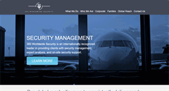 Desktop Screenshot of 360worldwidesecurity.com